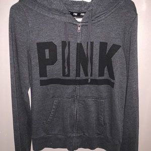 Grey VS Pink Hoodie